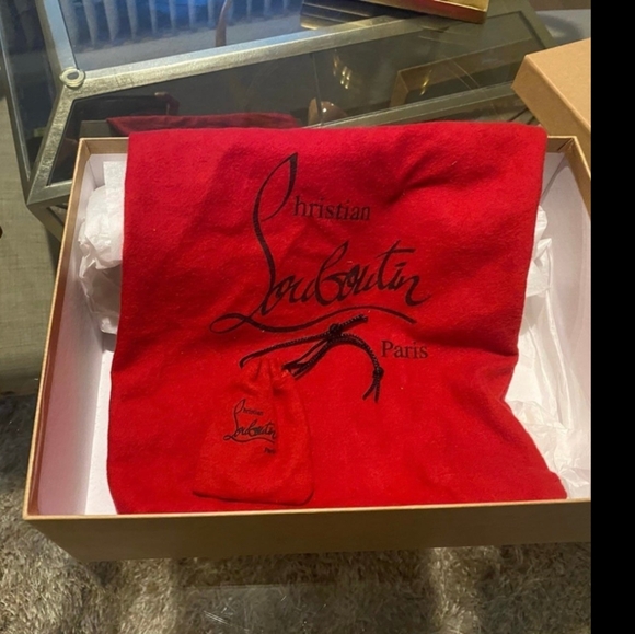 Christian louboutin Pigalle Patent Calf Tan 120mm High Heels sz 35.5 - Picture 7 of 11